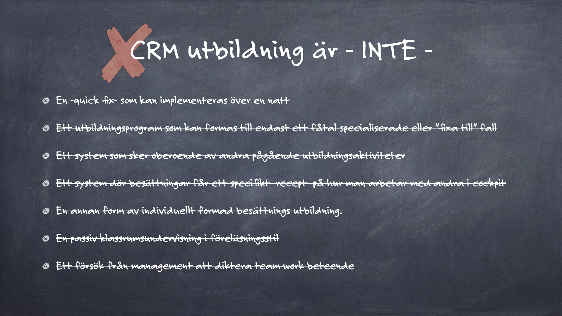 CRM - Vad är CRM träning.002