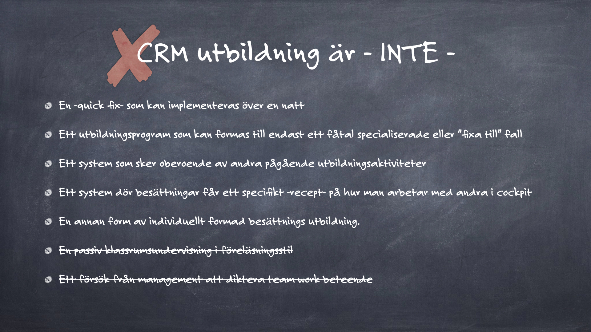 CRM - Vad är CRM träning.006